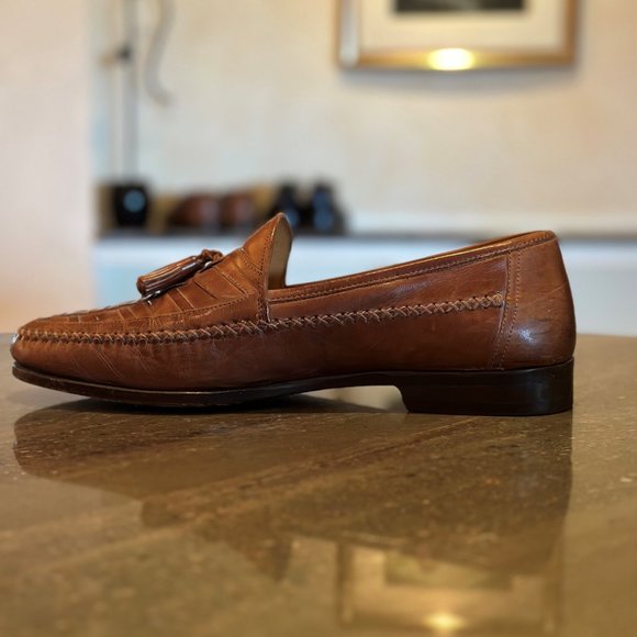 Men\'s Johnston & Murphy Woven Tasseled Loafer - 9.5 Medium